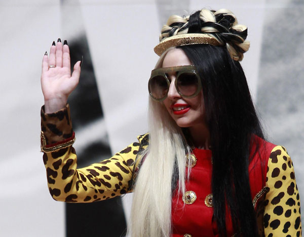 Lady Gaga promotes new album in Taiwan