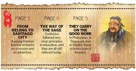 Confucius institutes propagate China's language and culture  Confucius institutes propagate China and its culture
