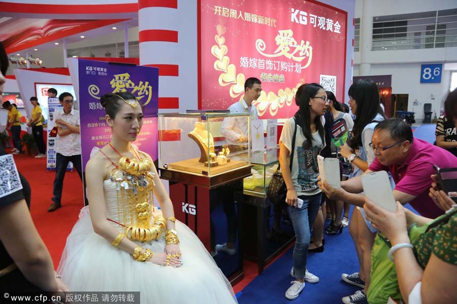 China's glittering affair with gold