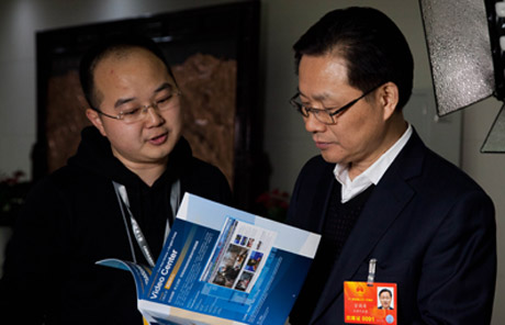 全國人大代表宗國英談天津新區(qū)建設(shè)