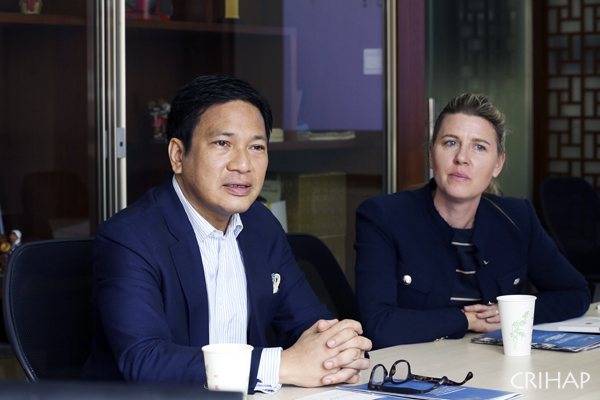 緬甸客人訪問亞太中心