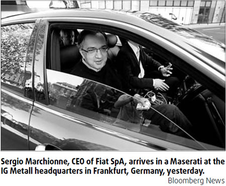 Fiat says offer for Opel won't be cash