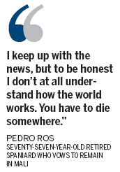 Is this the last white man left in Mali?