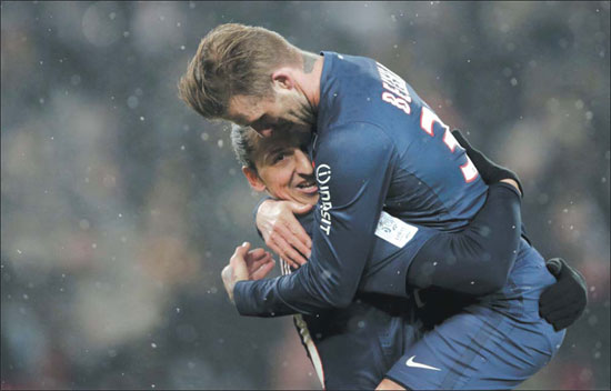 Becks revels in Paris winter tale