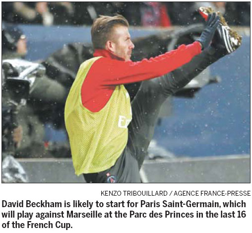 Beckham's PSG, Marseille renew hostilities