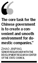 Smoother road for Chinese companies heading abroad