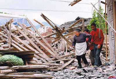 Isolation smashed as rescuers build lifeline