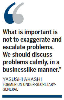 Building relations 'brick by brick'