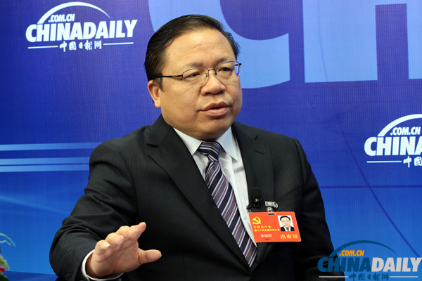 十八大代表、貴州省委常委、副省長秦如培做客中國日?qǐng)?bào)網(wǎng)