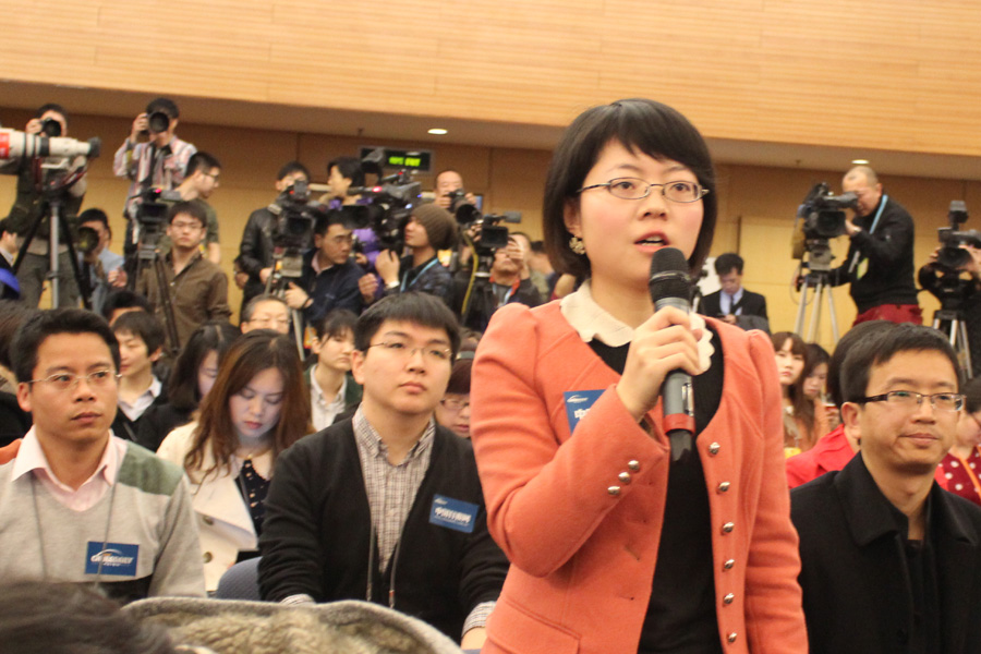 中國日報和中國日報網(wǎng)記者提問