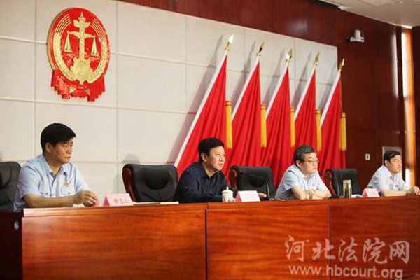 河北省政法委書(shū)記張?jiān)剑悍ㄔ阂龅?#8220;四個(gè)好”