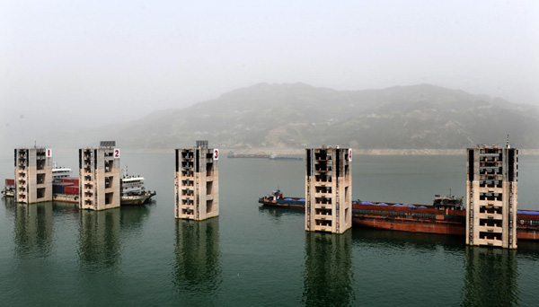 三峽水庫較早消落至156米節(jié)點水位