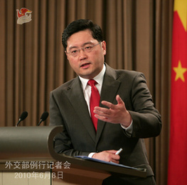 外交部就日本新內(nèi)閣成立、中朝邊界槍擊事件等答問(wèn)