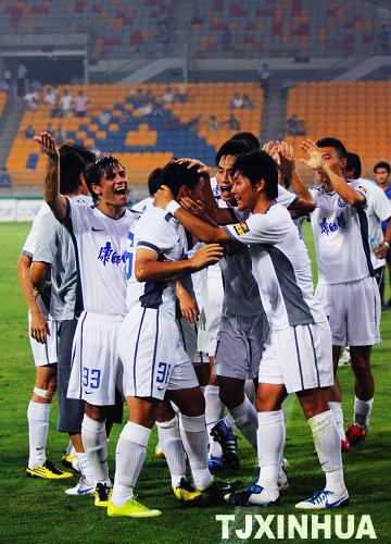 中超聯(lián)賽：天津泰達勝河南建業(yè)