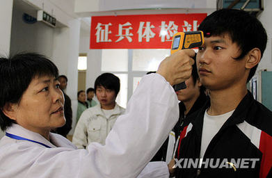 2010年冬季征兵工作全面展開(kāi) 女兵網(wǎng)上公開(kāi)征集
