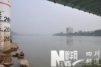 嘉陵江進(jìn)入枯水期