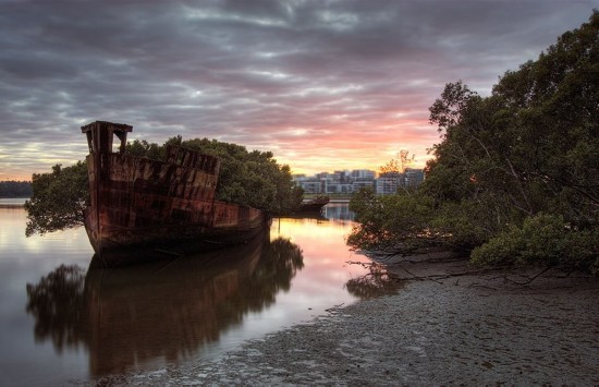 宛如幽靈！揭秘奇異的沉船殘骸檔案(高清)