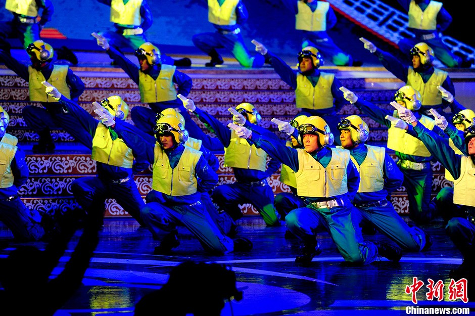 北京春晚第一場(chǎng)帶妝聯(lián)排照曝光