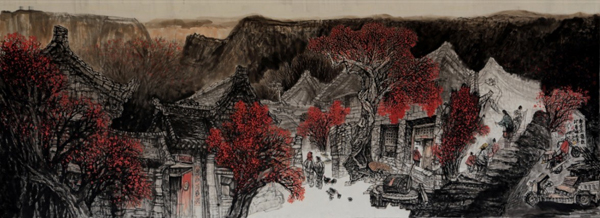 2013周河河個(gè)人畫(huà)展亮相北京榮寶齋