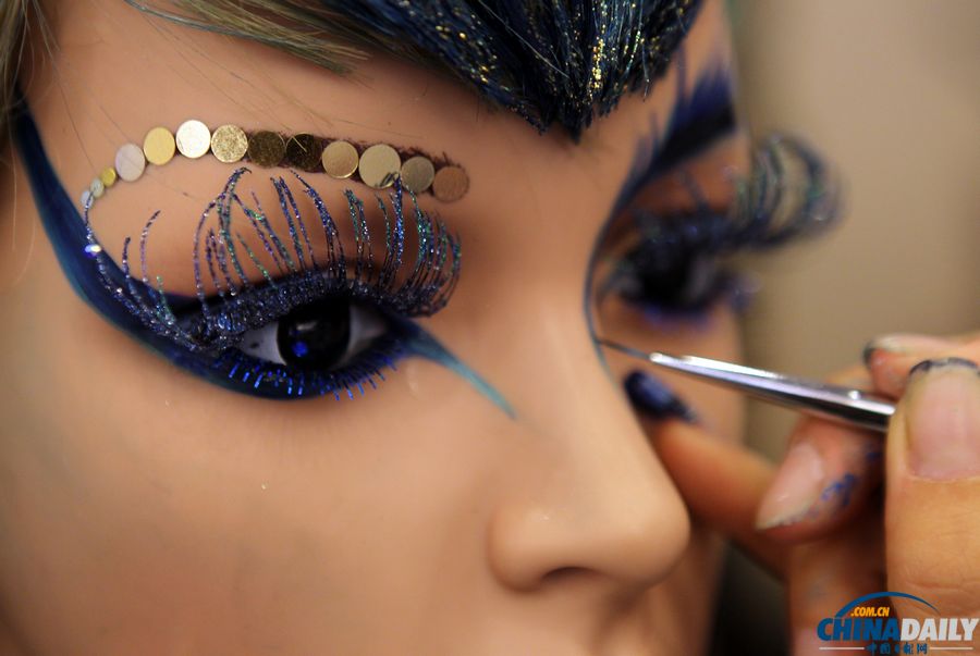 中國國際美睫大賽在京舉行