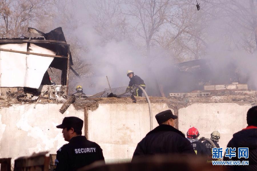 北京菜市口西側廣安東里一處民宅發(fā)生火災