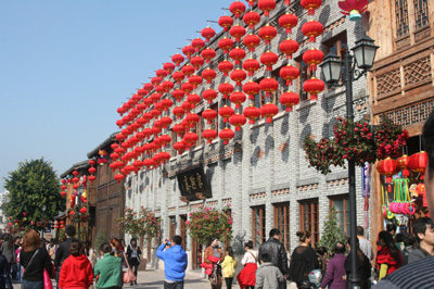 福州三坊七巷張燈結彩鬧元宵