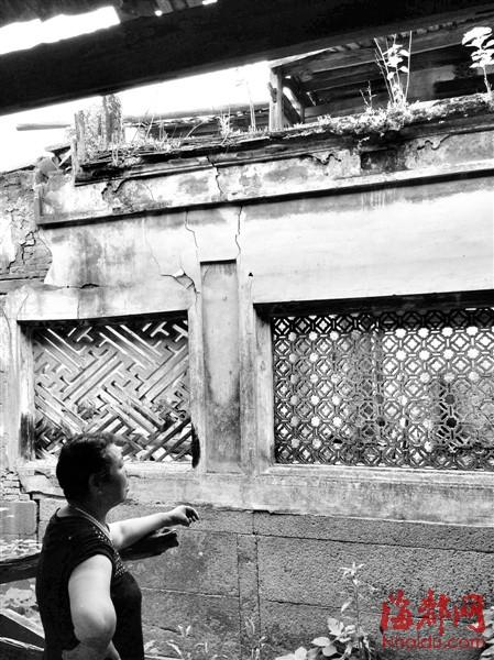 兩百歲閩侯江氏古厝土墻傾斜 政府曾撥十萬修復(fù)(組圖)