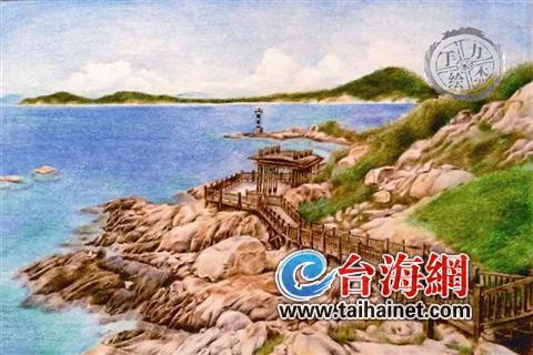 東山95后小伙手繪家鄉(xiāng)風(fēng)光圖 朋友圈里爆紅