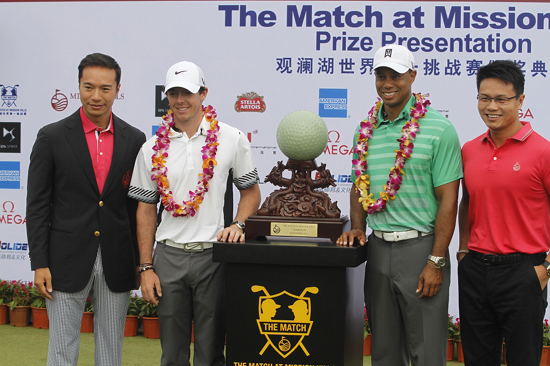 巔峰對決泰格·伍茲一桿之差不敵麥克羅伊