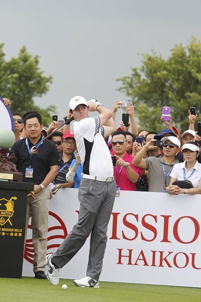 巔峰對決泰格·伍茲一桿之差不敵麥克羅伊