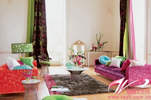 濃烈撞色 涼爽空間MIX新風(fēng)潮