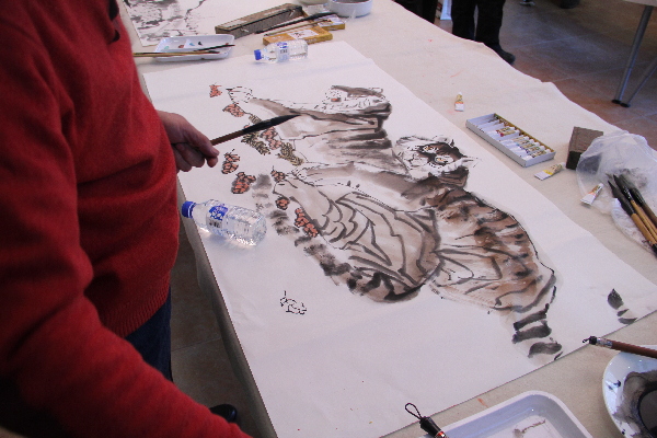 2013瓦薩滑雪節(jié)書畫筆會舉行