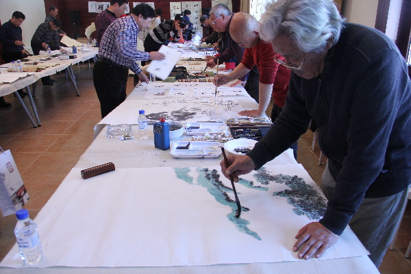 2013瓦薩滑雪節(jié)書畫筆會舉行