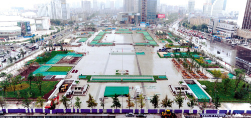 沈陽市府廣場新貌