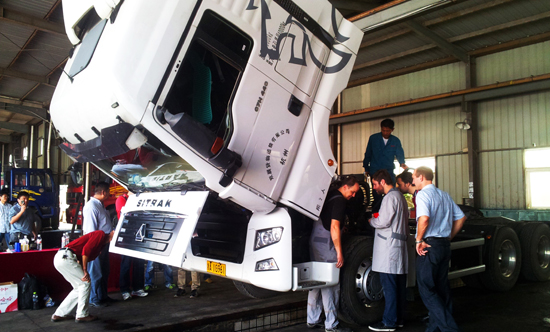 中國重汽SITRAK重卡通過德國MAN公司質(zhì)量評審 與世界一流品牌重卡相媲美