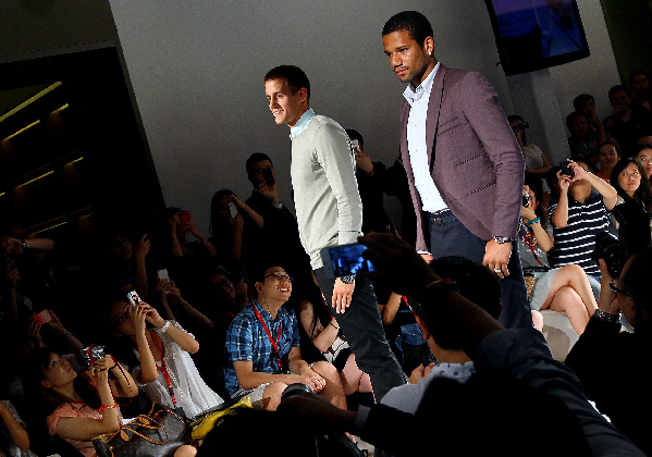 曼聯首次在華T臺秀