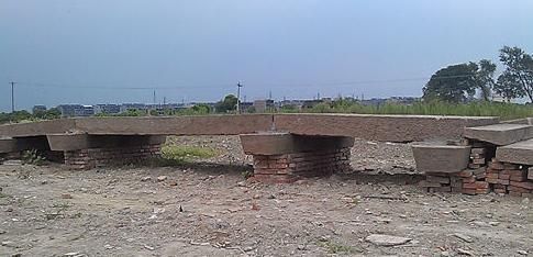 百年老橋被盜 被卸成30多塊