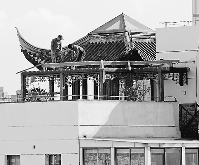 北京凍結(jié)318處違建房產(chǎn) 蘇州“空中花園”開始拆除