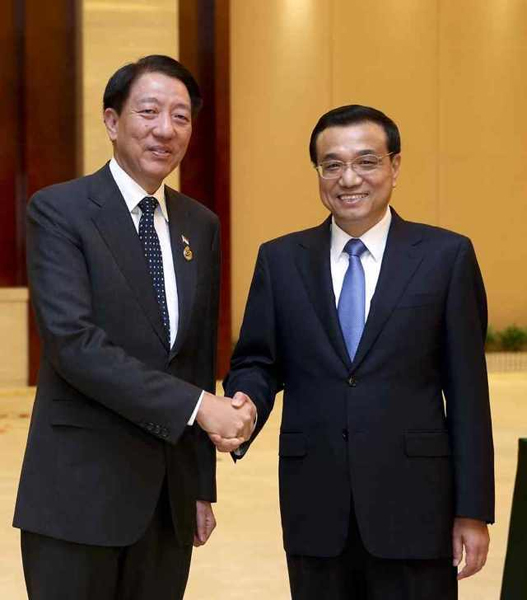 李克強(qiáng)會(huì)見東盟國(guó)家領(lǐng)導(dǎo)人