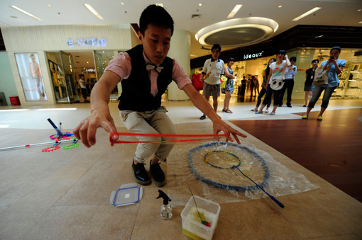 重慶吹泡達(dá)人秀絕活