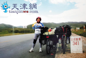 58歲天津阿姨騎車(chē)到拉薩 28天行2100公里