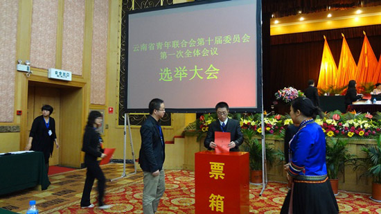 云南省青年聯(lián)合會(huì)十屆一次全體會(huì)議在昆明召開