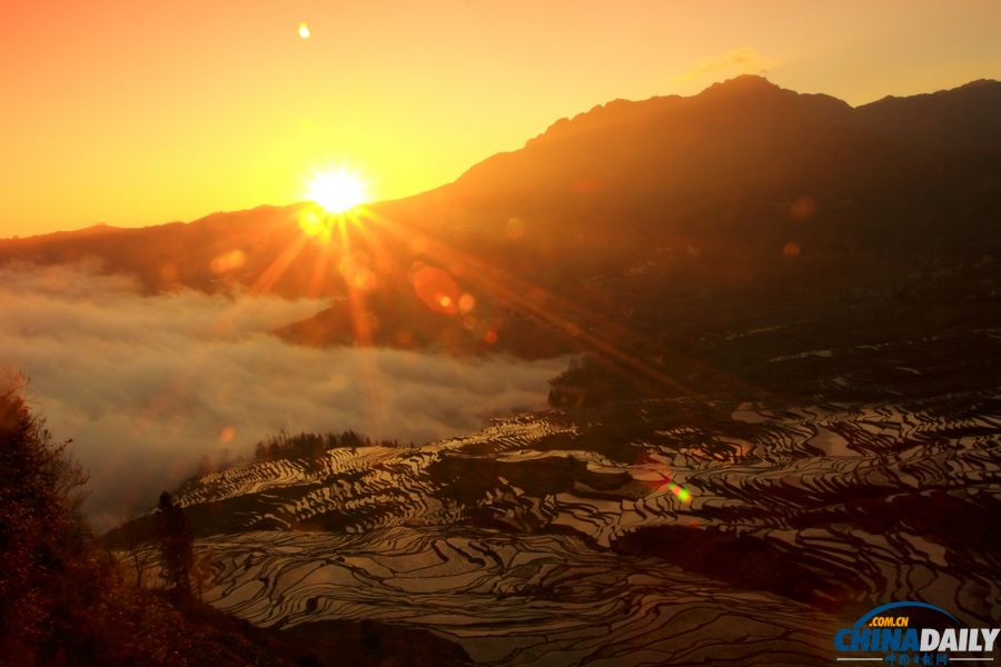 云南元陽自駕攝影之旅：哈尼梯田三月春夢幻