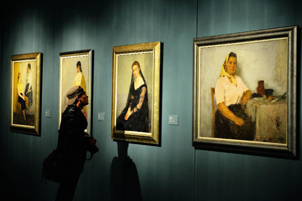 “留學(xué)到蘇聯(lián)”大型美術(shù)作品展在杭州開(kāi)幕