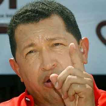 Venezuela's Chavez blames Bush for Bolivia crisis