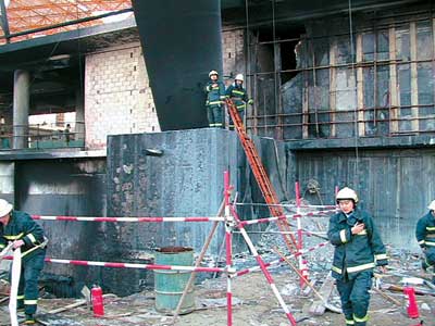 Fire breaks out in Capital International Airport
