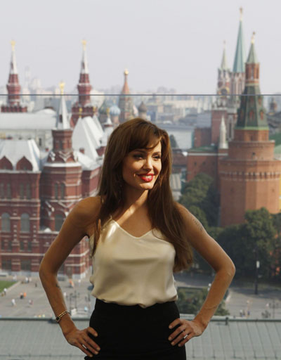 Angelina Jolie at premiere of movie 