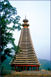 Drum Towers of the Ethnic Dong Group
