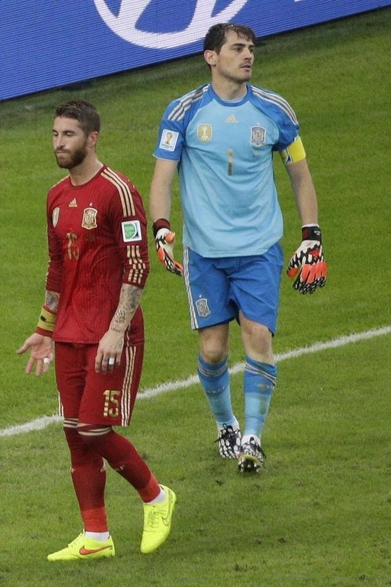 衛(wèi)冕冠軍西班牙的14個(gè)絕望表情