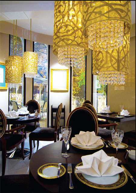 Where serenity and relaxation top the menu